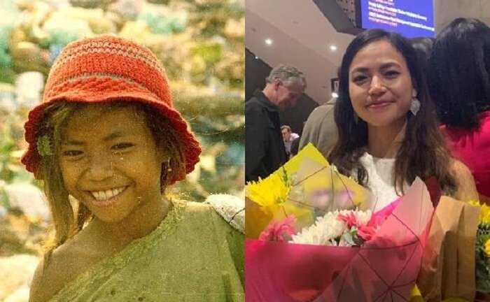 Từ cô bé nhặt rác trở thành thủ khoa xinh đẹp