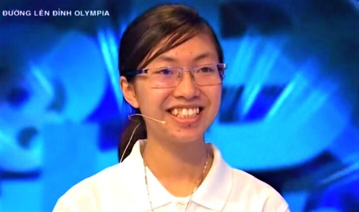 Nữ sinh đầu tiên sau 8 năm vào chung kết Đường lên đỉnh Olympia