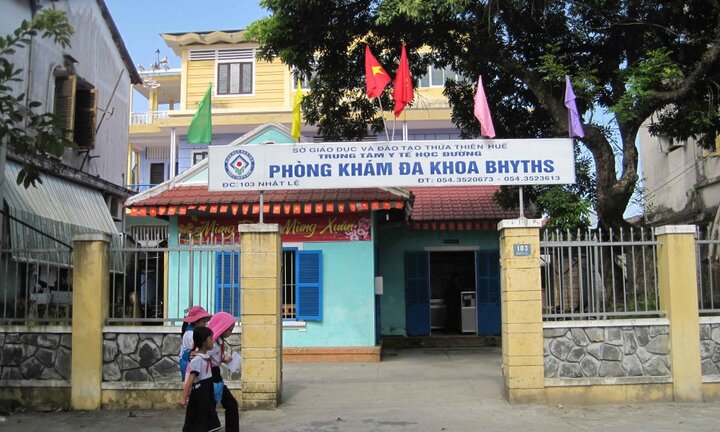 Giải thể Trung tâm Y tế học đường Thừa Thiên - Huế