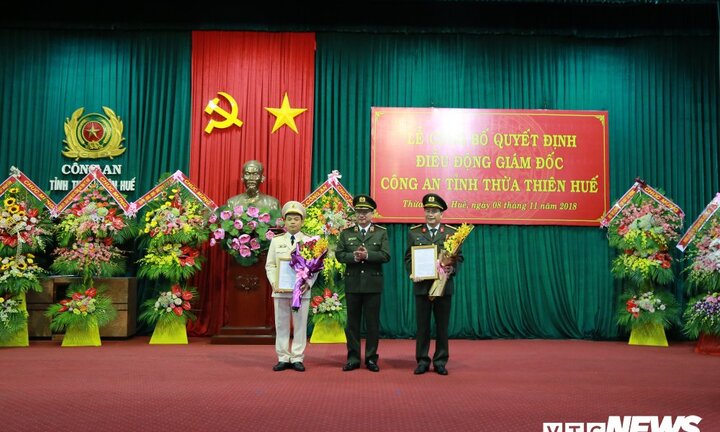 Công an tỉnh Thừa Thiên - Huế có giám đốc mới