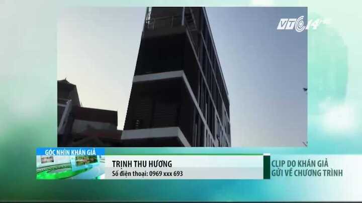 Video: Mục sở thị nhà siêu mỏng, siêu méo trên con đường 6.000 tỷ ở Thủ đô