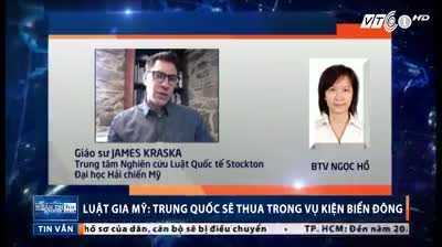 Luật gia Mỹ: Trung Quốc sẽ thua trong vụ kiện Biển Đông
