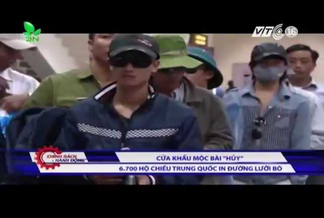 Cửa khẩu Mộc Bài hủy hơn 6700 hộ chiếu Trung Quốc in 'đường lưỡi bò'