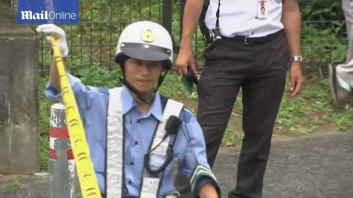 Cảnh sát phong tỏa hiện trường vụ thảm sát đẫm máu ở Nhật Bản