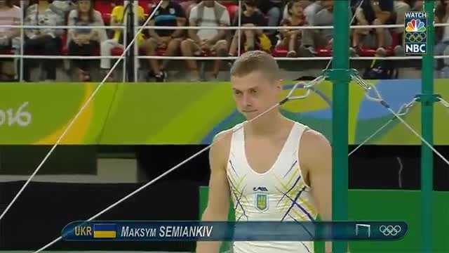 Choáng với phần thi 'cụt ngủn' của VĐV Ukraine tại Olympic Rio