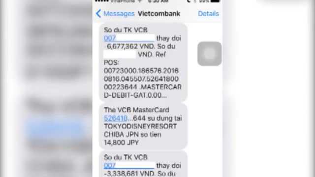 Khách hàng Vietcombank liên tiếp mất tiền trong thẻ