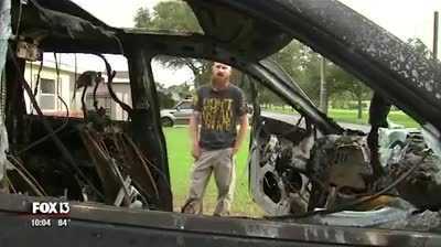 Galaxy Note 7 nổ khi đang sạc, thiêu rụi một chiếc xe Jeep