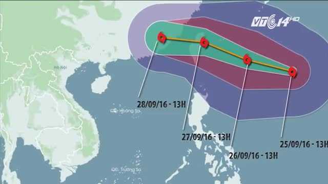Sắp có bão lớn ảnh hưởng đến vùng biển nước ta