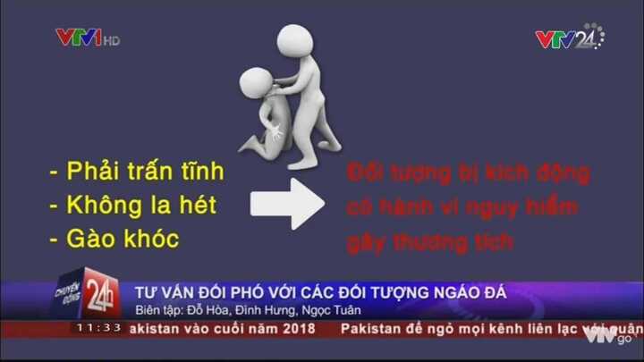 Cách đối phó khi bất ngờ bị đối tượng 'ngáo đá' khống chế