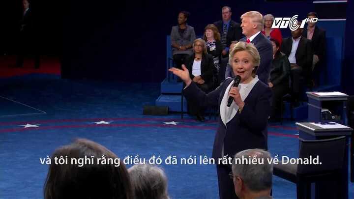Clip Trump và Clinton thử nói những điều tốt đẹp về nhau
