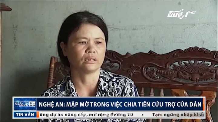 Tiền cứu trợ do lũ lụt bị thu lại một cách mập mờ, dân Nghệ An bức xúc