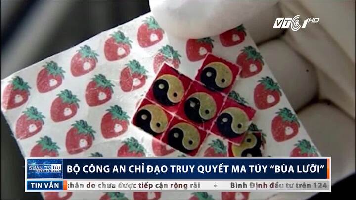 Bộ Công an truy quét ma túy tem giấy