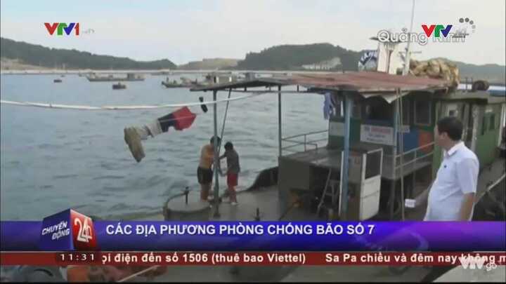 Các địa phương ráo riết phòng chống bão số 7
