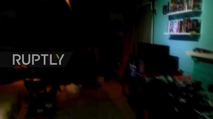 Nhà rung lắc dữ dội trong trận động đất 7,8 độ richter ở New Zealand