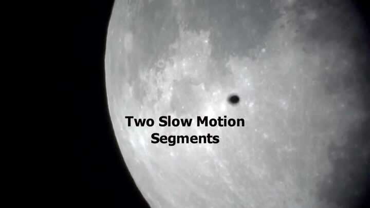 Quay được cảnh UFO màu đen bay ngang qua Siêu trăng ở Mỹ