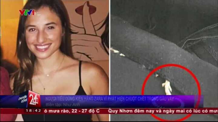 Hoảng hồn phát hiện chuột chết bốc mùi được khâu kín trong váy Zara mới mua