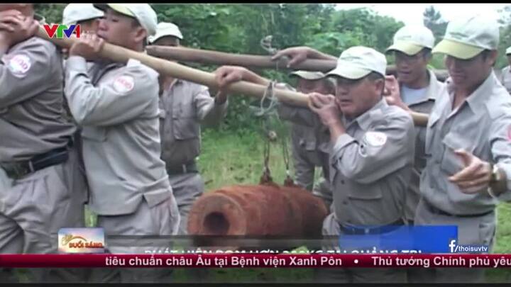 Phát hiện quả bom nặng hơn 200kg tại Quảng Trị
