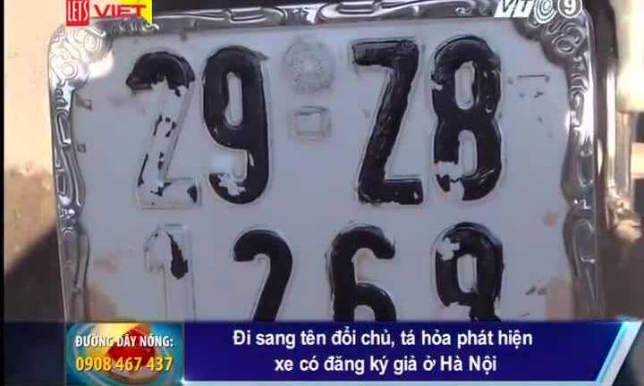 Đi sang tên đổi chủ, tá hỏa phát hiện xe đăng ký giả