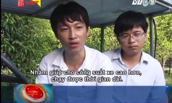 Sinh viên Đà Nẵng chế tạo ôtô dùng năng lượng mặt trời