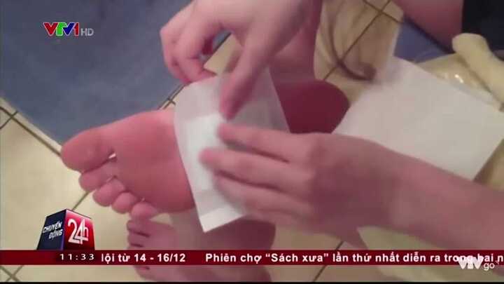 Thực hư chuyện miếng dán thải độc 'thần kỳ' thải hết độc tố sau 1 đêm
