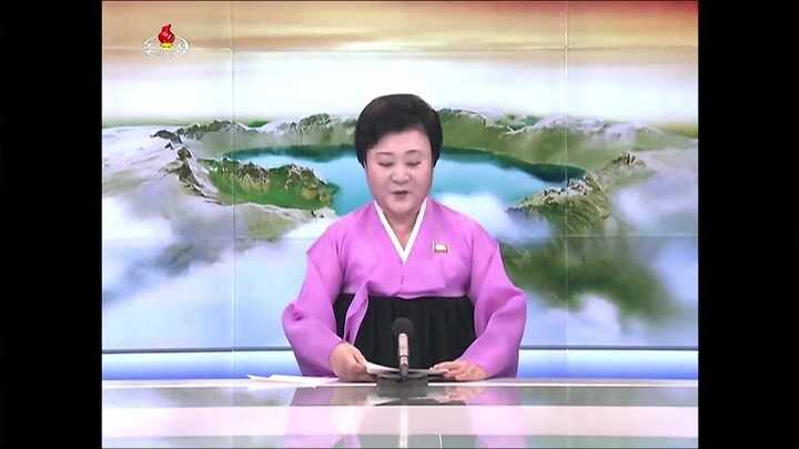 Nữ MC có 'giọng đọc như đại bác' đưa tin Triều Tiên thử tên lửa thành công