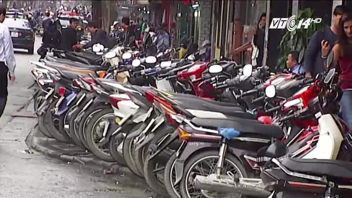 Hà Nội: Sau dẹp 'cướp' vỉa hè, giá vé giữ xe tăng 'cắt cổ'