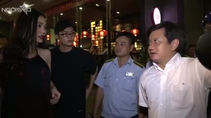 Hoa hậu Thu Hoài, Cao Thuỳ Linh bị ông Hải cẩu xe vì lấn chiếm vỉa hè