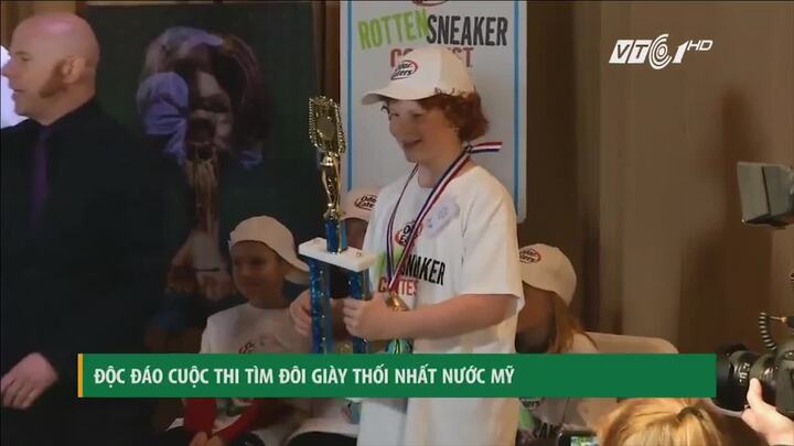 Kỳ lạ cuộc thi tìm đôi giày thối nhất nước Mỹ
