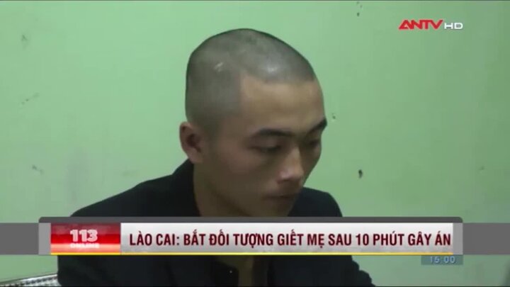 Đâm chết mẹ chỉ vì 100.000 đồng, bị bắt sau 10 phút gây án