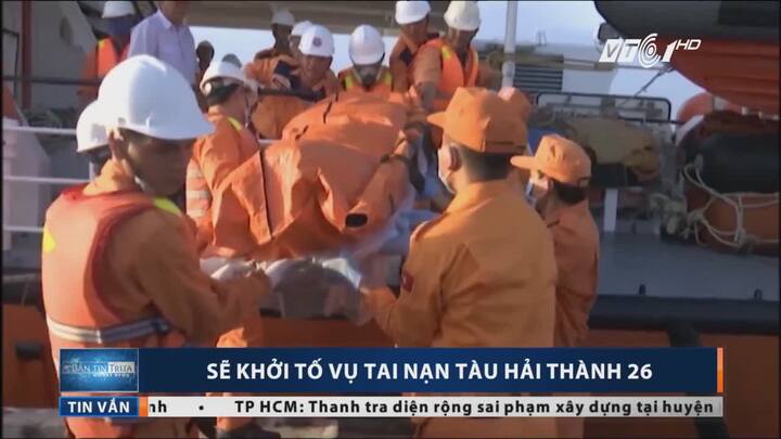Hé lộ nguyên nhân vụ chìm tàu Hải Thành 26