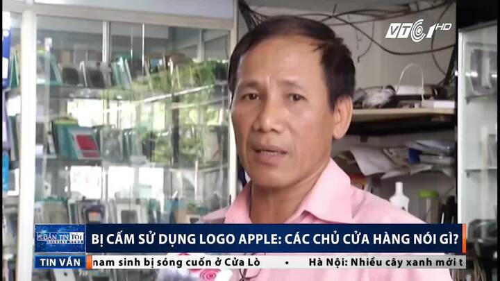 Cấm sử dụng logo Apple: Chủ cửa hàng nói gì?