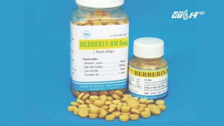 Đình chỉ lưu hành 'thần dược' Berberin BM chữa tiêu chảy