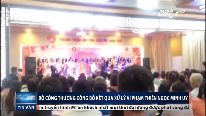 Công ty đa cấp Thiên Ngọc Minh Uy chính thức dừng hoạt động