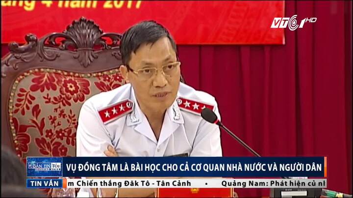 Vụ Đồng Tâm là bài học cho cả cơ quan nhà nước và người dân