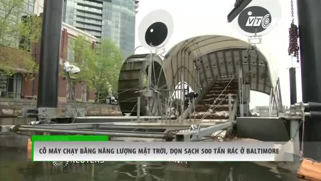 Cận cảnh cỗ máy dọn sạch 500 tấn rác chạy bằng năng lượng mặt trời