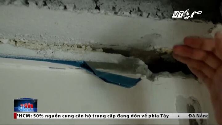 Chuyện thật như đùa ở Hà Nội: Chung cư xây tường bằng nilon và xốp