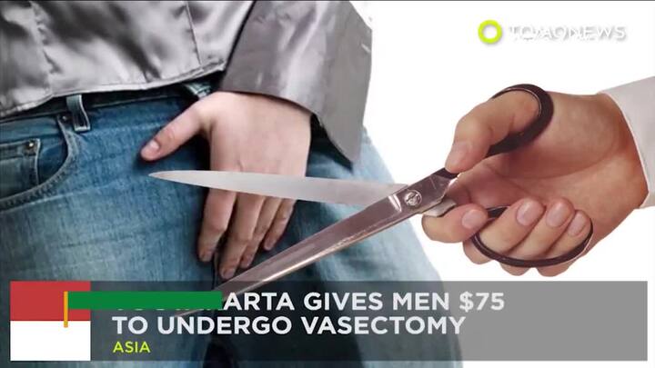 Chuyện lạ: Indonesia thưởng tiền cho đàn ông tình nguyện thắt ống dẫn tinh