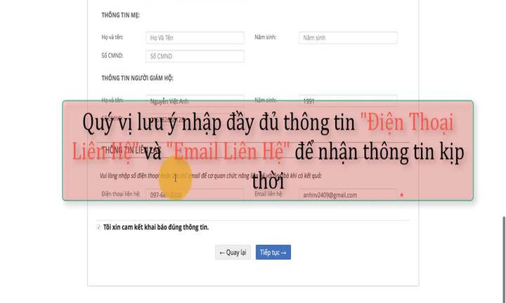 Cách đăng ký tuyển sinh trực tuyến vào các trường mầm non, lớp 1, lớp 6