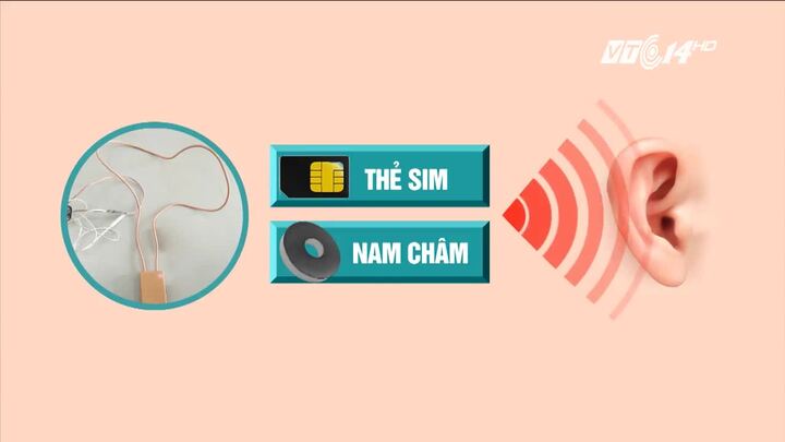 Thí sinh nhét cục nam châm vào tai, gian lận siêu tinh vi trong kỳ thi THPT Quốc gia 2017