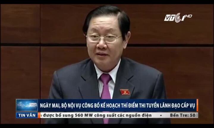 Thi tuyển lãnh đạo cấp vụ: Những điểm mới sắp được Bộ Nội vụ công bố