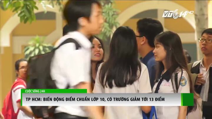 Điểm chuẩn vào lớp 10 biến động mạnh, có trường giảm gần 13 điểm ở TP.HCM