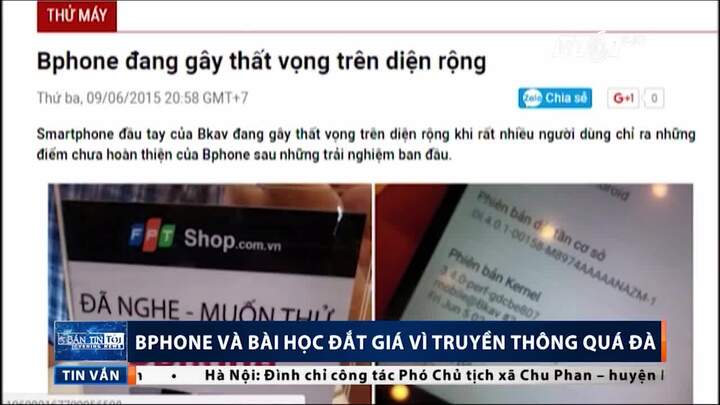 'Siêu phẩm' Bphone và bài học đắt giá vì truyền thông quá đà