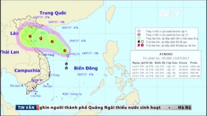 Áp thấp nhiệt đới có thể mạnh lên thành bão cấp 10, Bắc Bộ mưa rất lớn