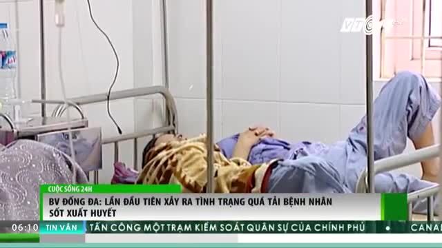 Hà Nội: Bệnh viện quá tải trầm trọng vì sốt xuất huyết