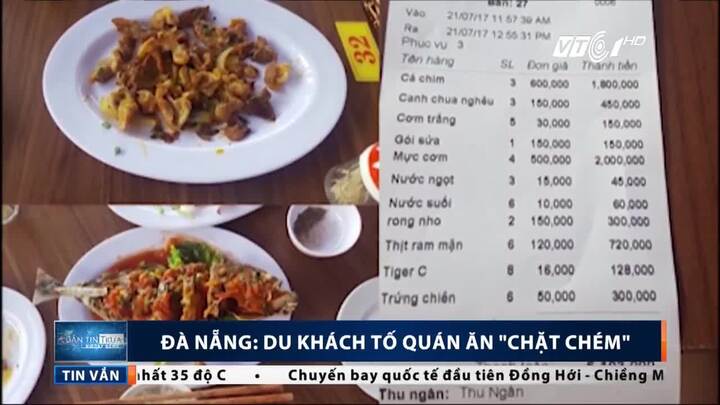 Bị du khách tố 'chặt chém', quản lý quán ăn ở Đà Nẵng nói gì?