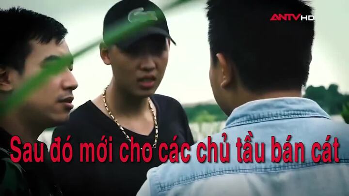 Côn đồ ngang ngược đòi tiền bảo kê bến bãi thu mua cát ở Hải Dương