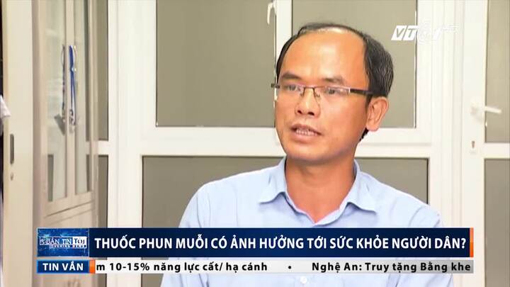 Phun thuốc muỗi có ảnh hưởng tới sức khỏe người dân?