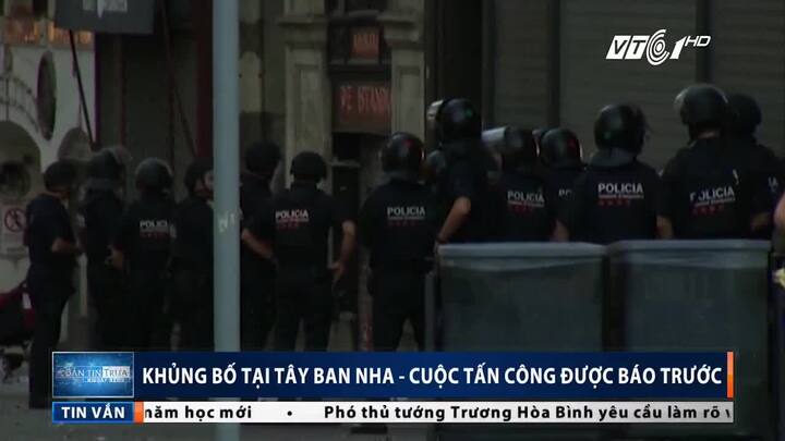 Đâm xe khủng bố ở Tây Ban Nha: Cuộc tấn công đã được báo trước