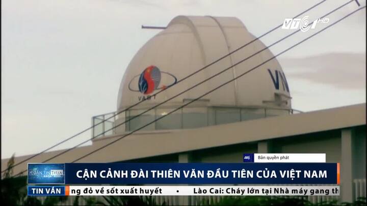 Cận cảnh đài thiên văn đầu tiên của Việt Nam