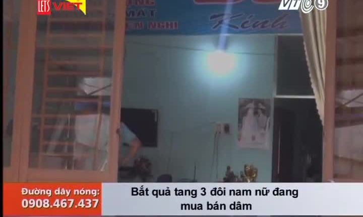 Quảng Ngãi: Ập vào nhà nghỉ phát hiện 3 đôi nam nữ đang mua bán dâm